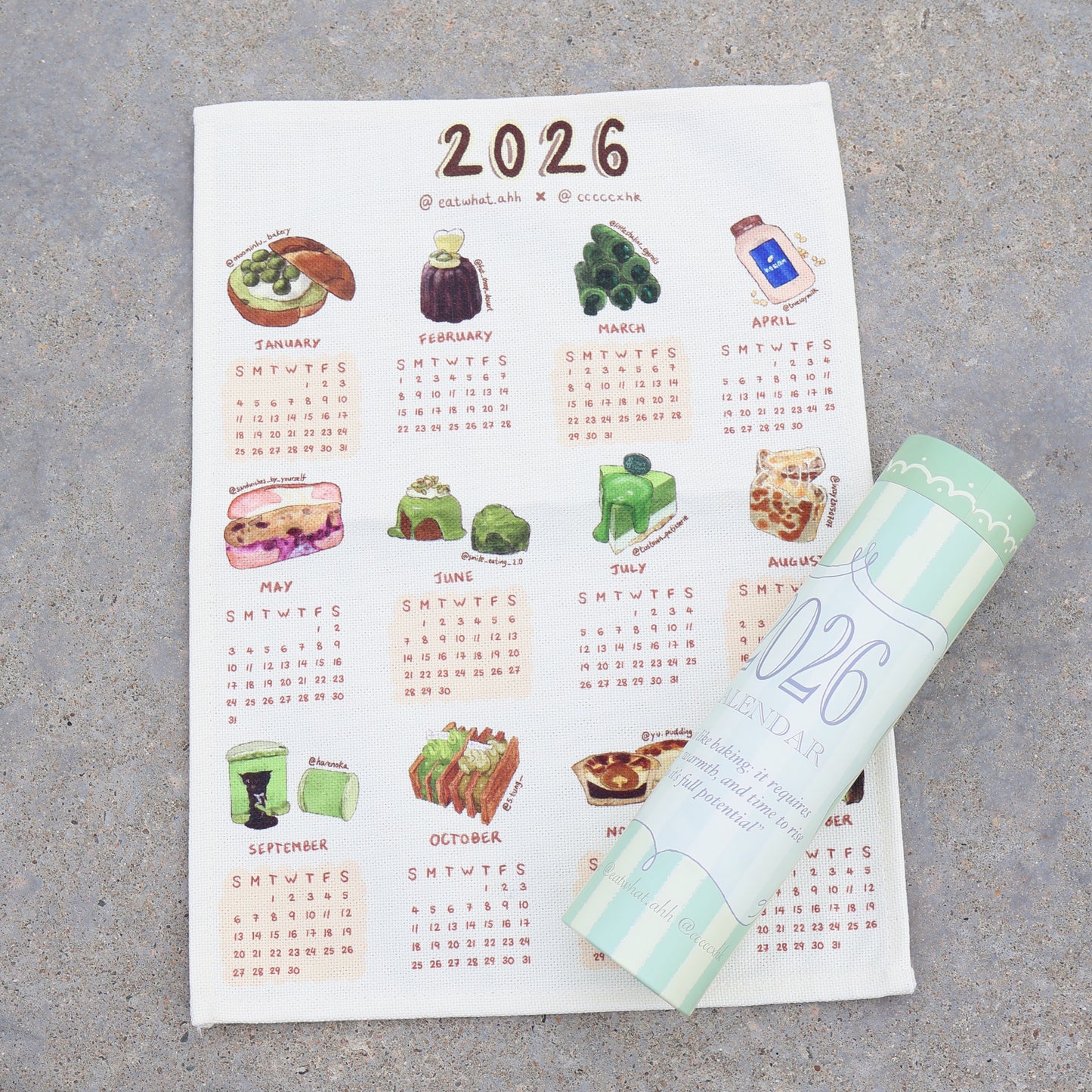2026 Calendar Cccccxhk Collab