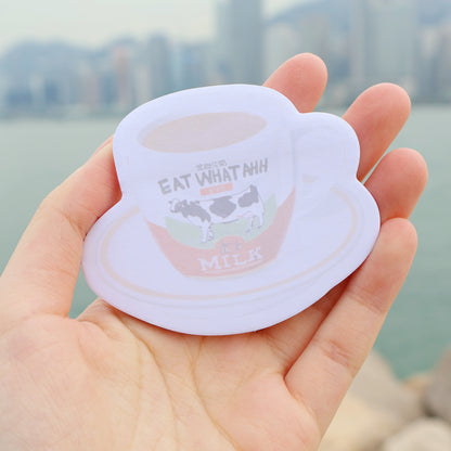 Hong Kong Milk Tea Shape Memo